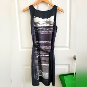 The Limited Black and White Mini Dress